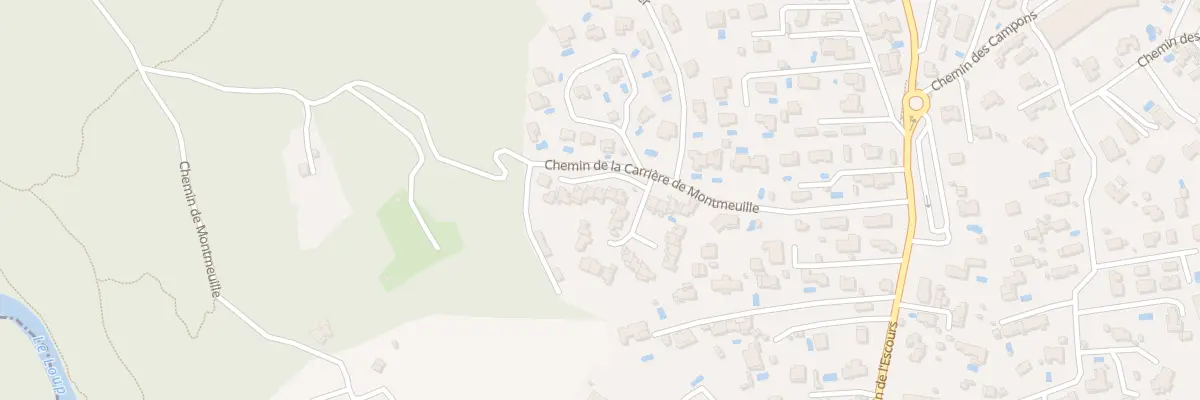 Plan du 1286T Che Carriere de Montmeuille à La Colle-sur-Loup
