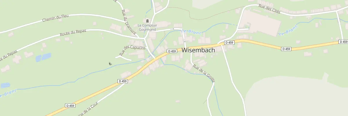 Plan du 16 Rue du 8 Mai 1945 à Wisembach