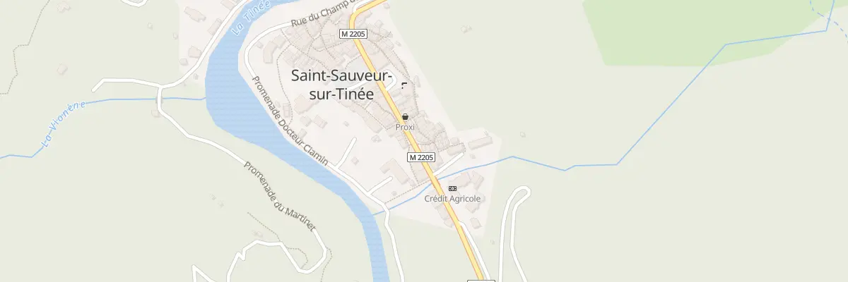 Plan du 14 Rue du Serre à Saint-Sauveur-sur-Tinée
