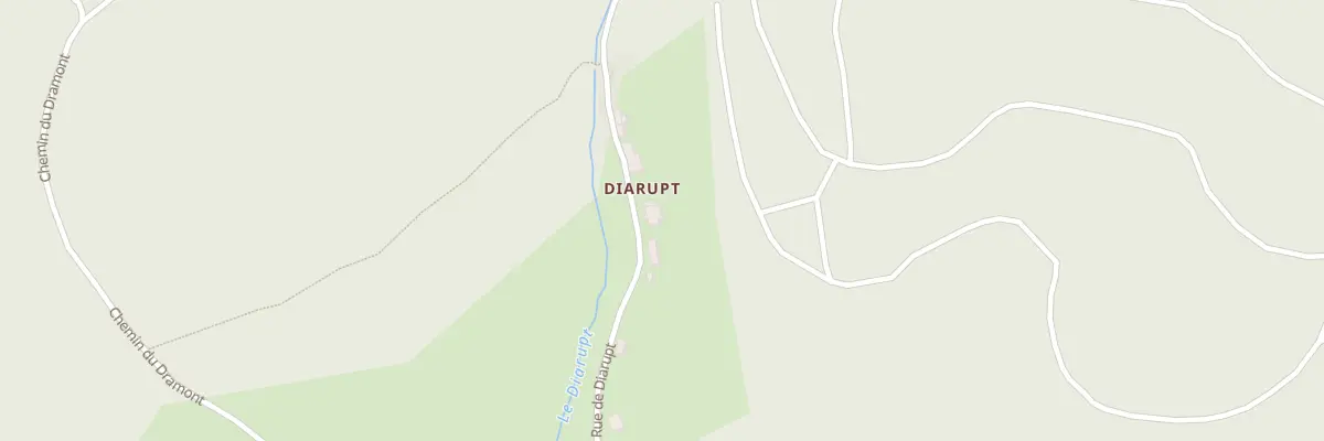 Plan du 8 Rue de Diarupt à Wisembach