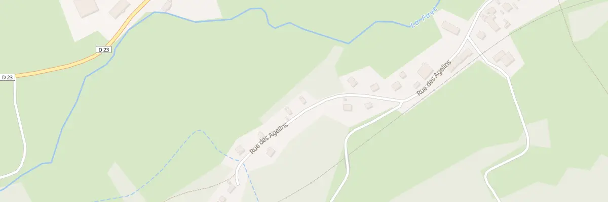 Plan du 20B Rue des Agelins à Provenchères-et-Colroy