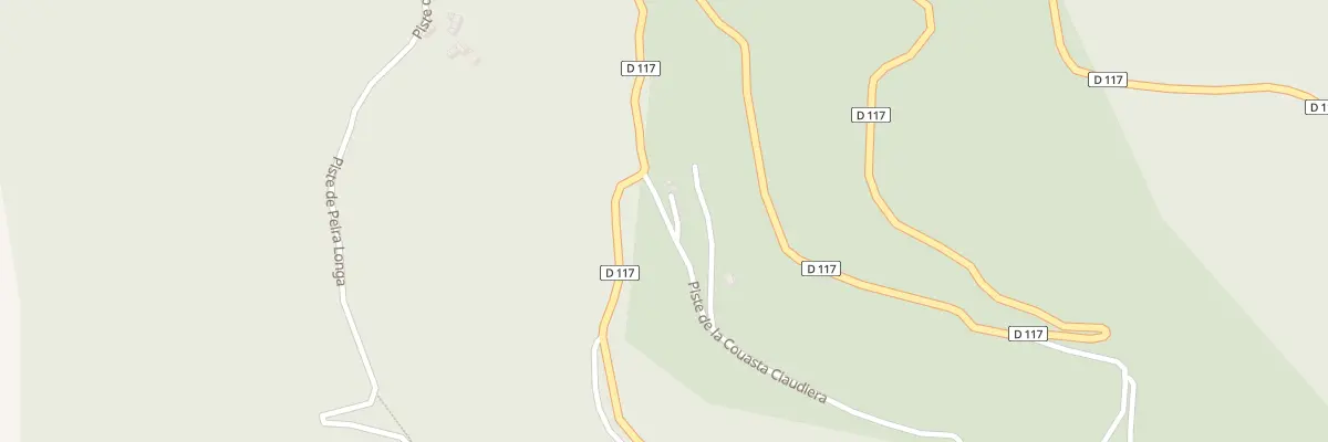 Plan du 5000B Couasta Ciaudiera à Toudon
