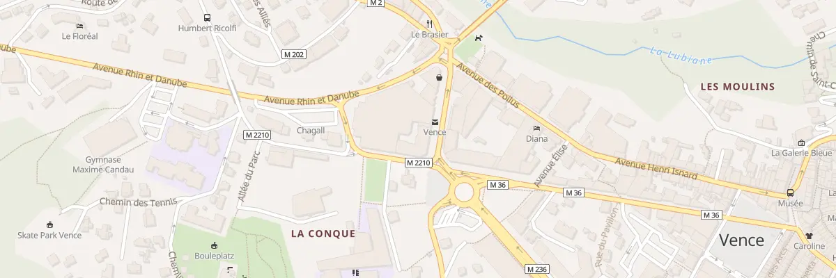 Plan du 40A Av Foch à La Colle-sur-Loup