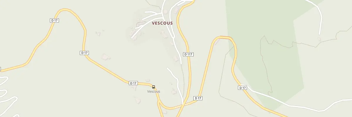 Plan du 5291 Hameau de Vescous à Toudon