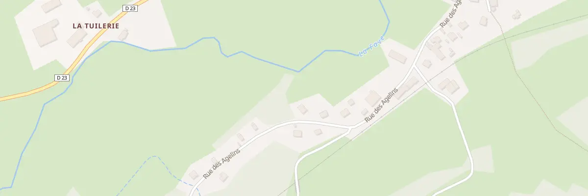 Plan du 20 Rue des Agelins à Provenchères-et-Colroy