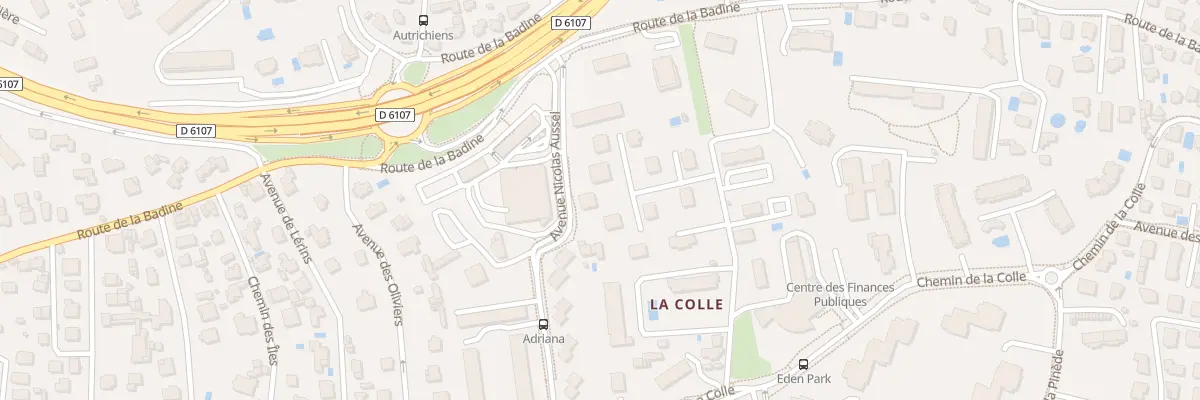 Plan du 9020 Av Nicolas Aussel à Antibes