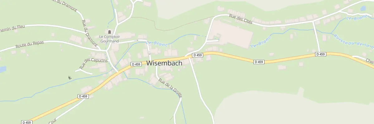 Plan du 28 Rue du 8 Mai 1945 à Wisembach