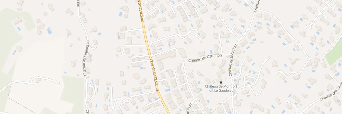 Plan du 1035 Che de l’Escours à La Colle-sur-Loup