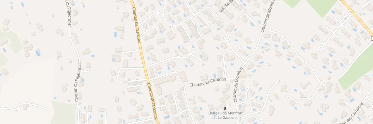 Plan du 995 Che de l’Escours à La Colle-sur-Loup