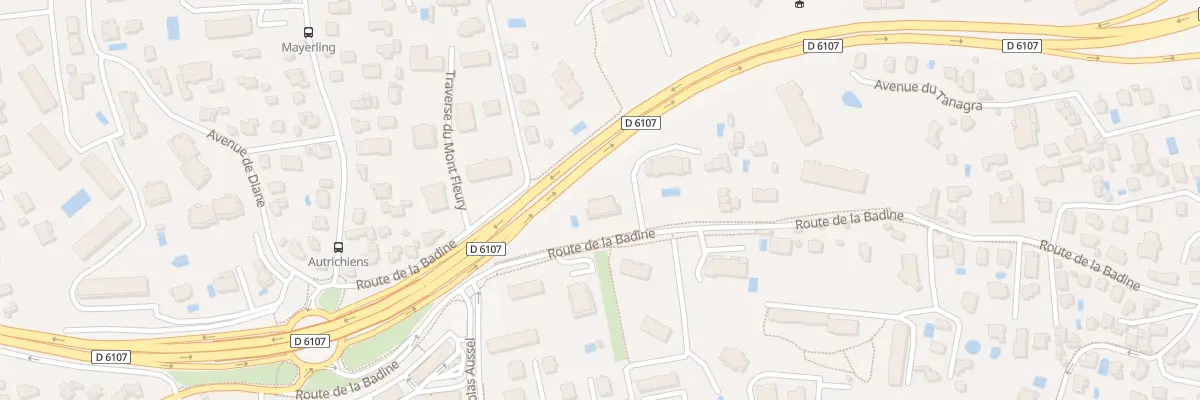 Plan du 32 Rte de la Badine à Antibes