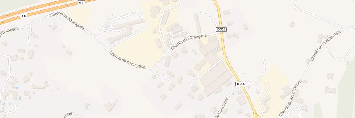 Plan du 145 Che de l’Orangerie à Antibes