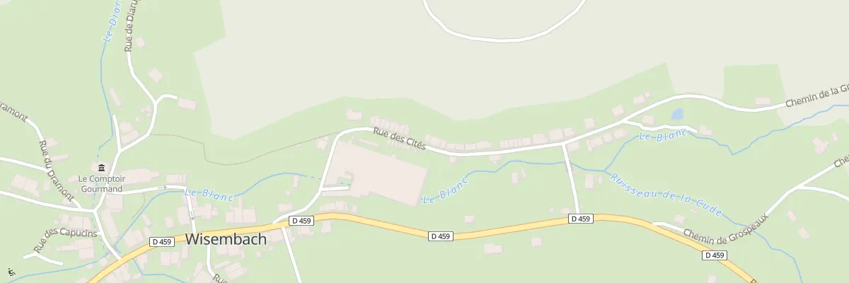 Plan du 23 Rue des Cités à Wisembach