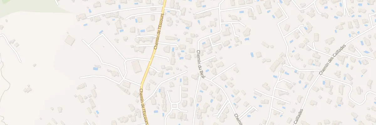 Plan du 434 Che du Béal à La Colle-sur-Loup