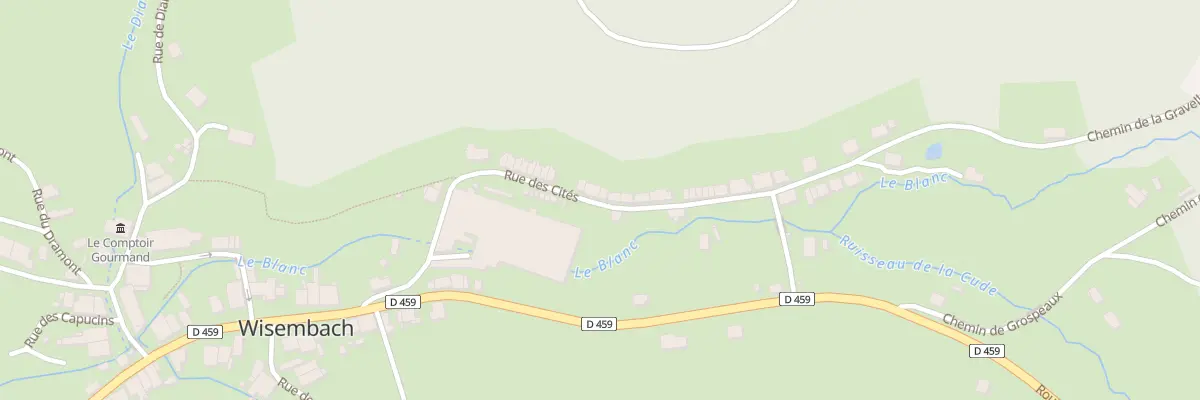 Plan du 25 Rue des Cités à Wisembach