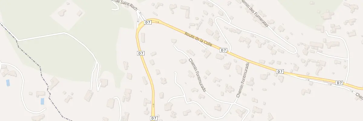 Plan du 343 Che de Fontmurado à Saint-Paul-de-Vence