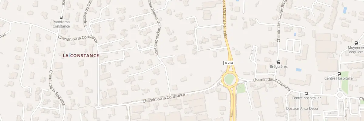 Plan du 110 Av Francois Marius Spagnon à Antibes