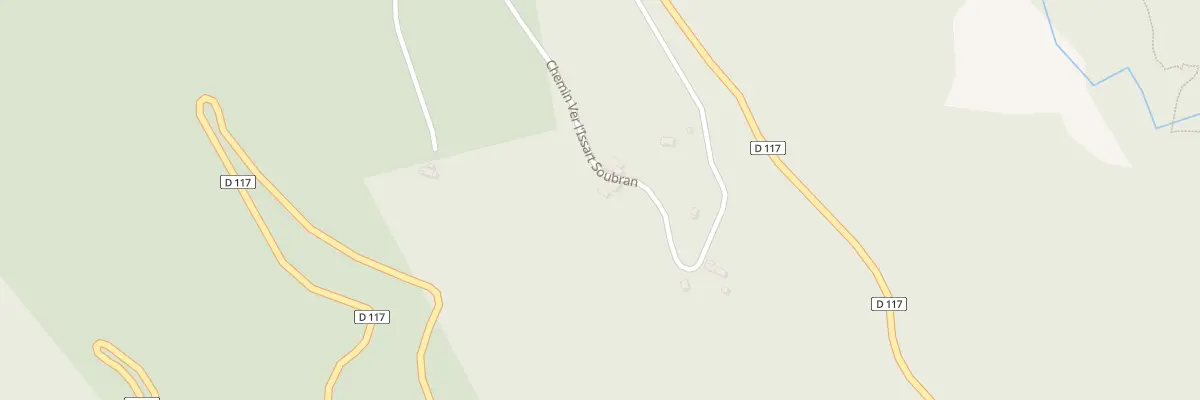 Plan du 5124 Ver l’Issart Soubran à Toudon