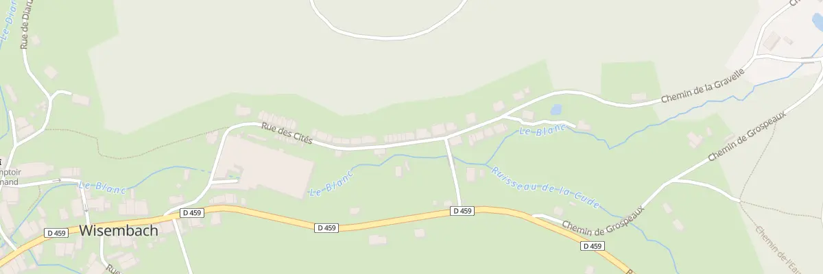 Plan du 43 Rue des Cités à Wisembach
