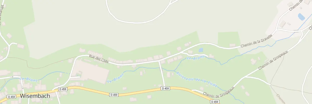 Plan du 47 Rue des Cités à Wisembach