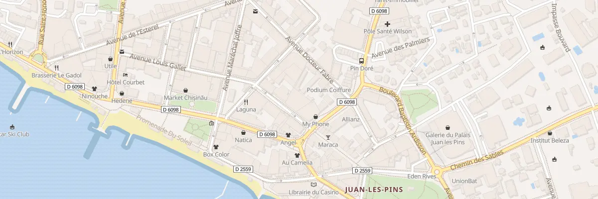 Plan du 11X Av Docteur Dautheville à Antibes