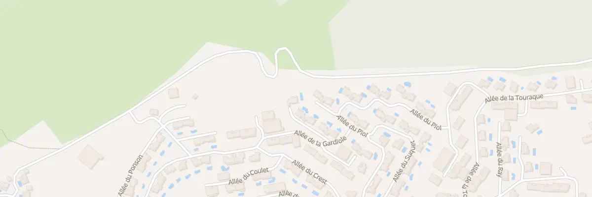 Plan du 5 All du Cros Vaugrenier à Villeneuve-Loubet