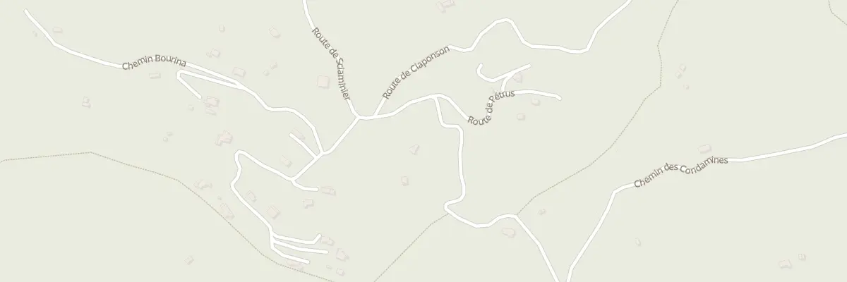Plan du 5000 Sciaminier à Malaussène