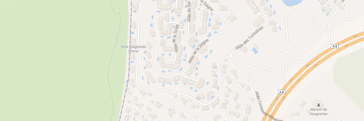 Plan du 9 All de la Tinée Vaugrenier à Villeneuve-Loubet