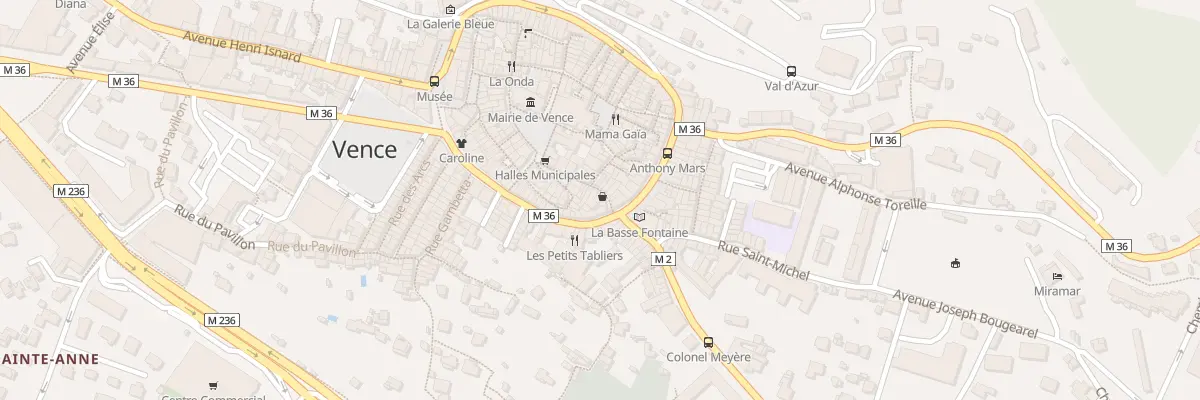 Plan du 10 Rue de l’Hotel de Ville à Cipières