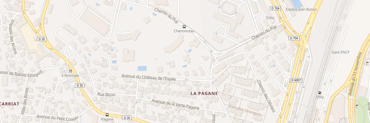 Plan du 15 Av Mas Ensoleille à Antibes