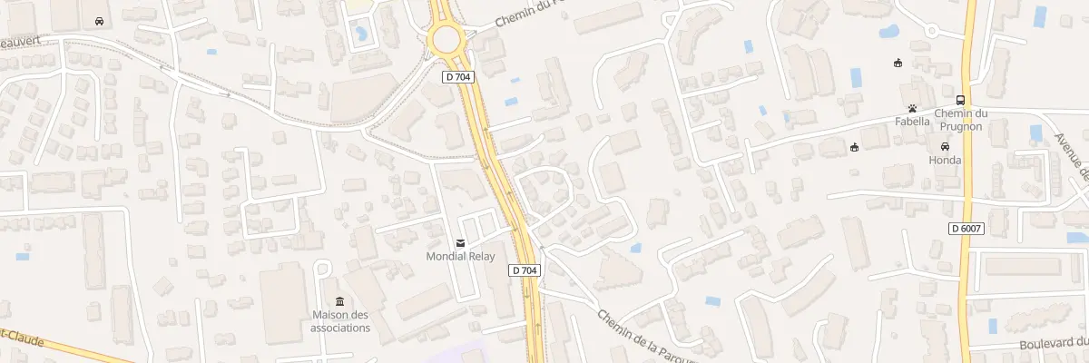 Plan du 920 Av Jules Grec à Antibes