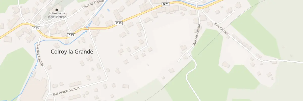 Plan du 1 Rue Louis Scheromm à Provenchères-et-Colroy