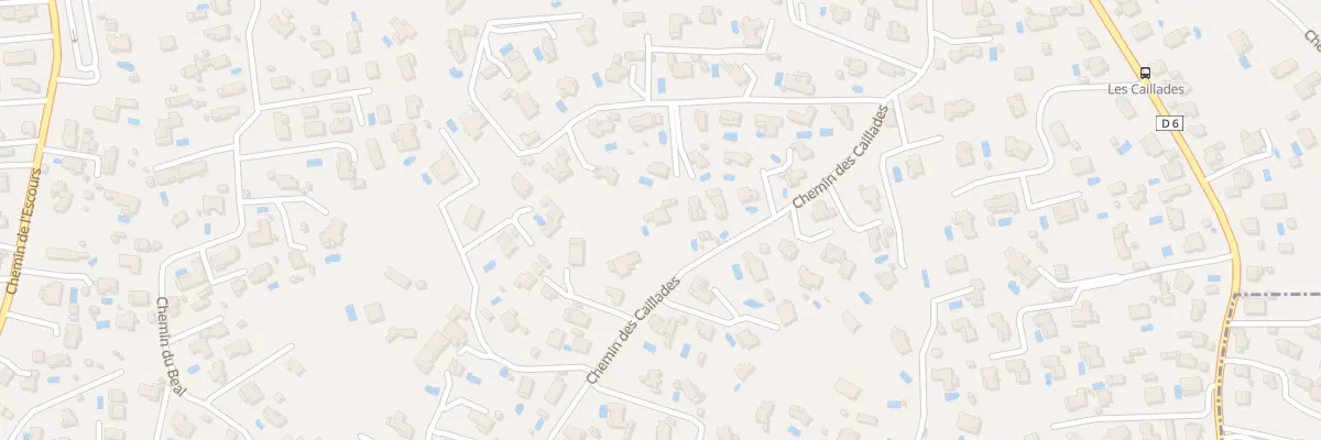Plan du 512 Che des Caillades à La Colle-sur-Loup