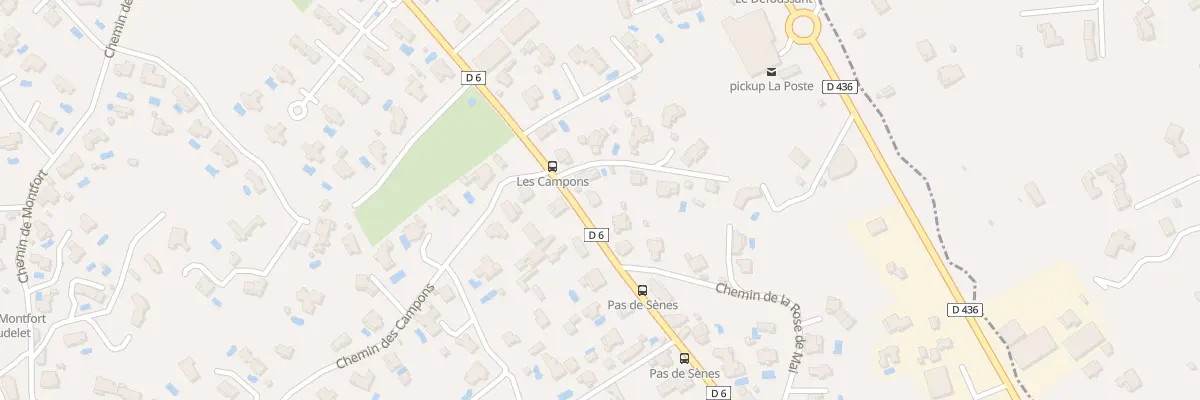 Plan du 647 Rte de Cagnes à La Colle-sur-Loup