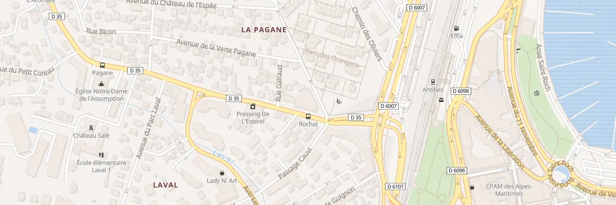 Plan du 1 Av Mas Ensoleille à Antibes
