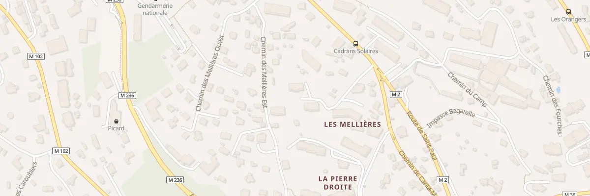 Plan du 568 Av Colonel Meyère à Vence