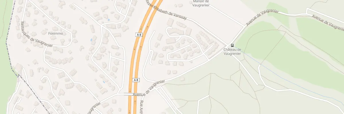 Plan du 822B Av de Vaugrenier à Villeneuve-Loubet