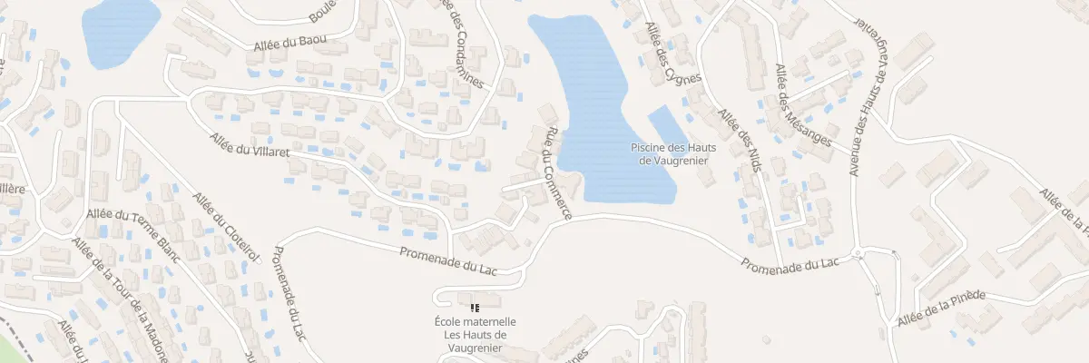 Plan du 9 Rue Centrale Vaugrenier à Villeneuve-Loubet