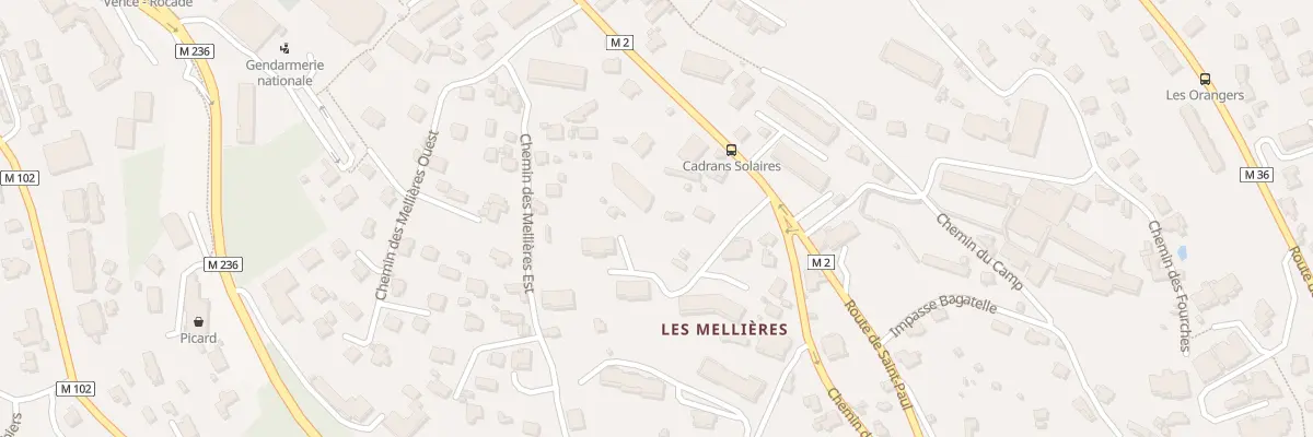 Plan du 558C Av Colonel Meyère à Vence