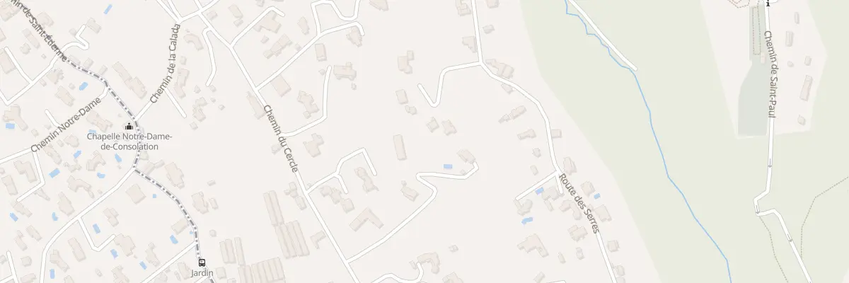Plan du 860 Rte des Serres à Saint-Paul-de-Vence
