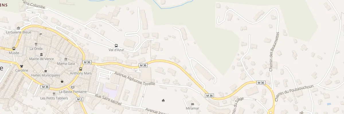 Plan du 277 Av Général Leclerc à Vence