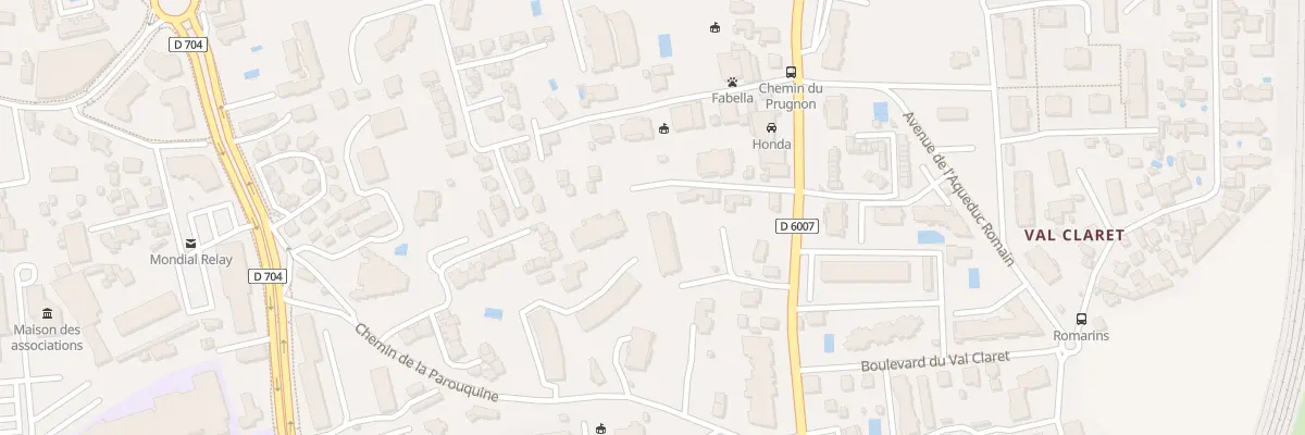 Plan du 51 Av de Nice à Antibes