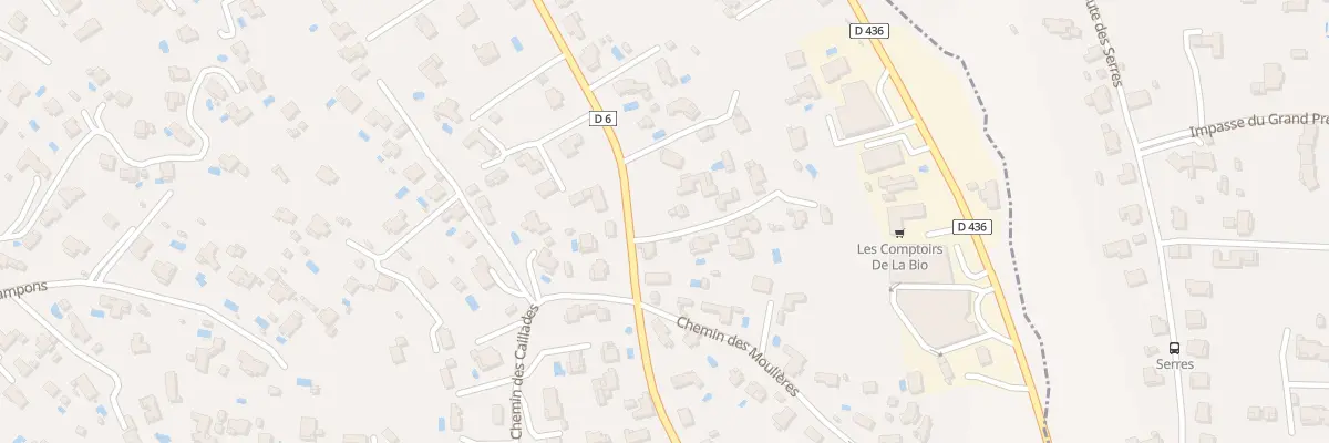 Plan du 1123A Rte de Cagnes à La Colle-sur-Loup