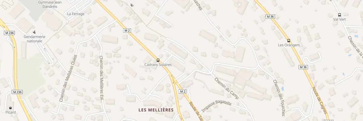 Plan du 541 Av Colonel Meyère à Vence