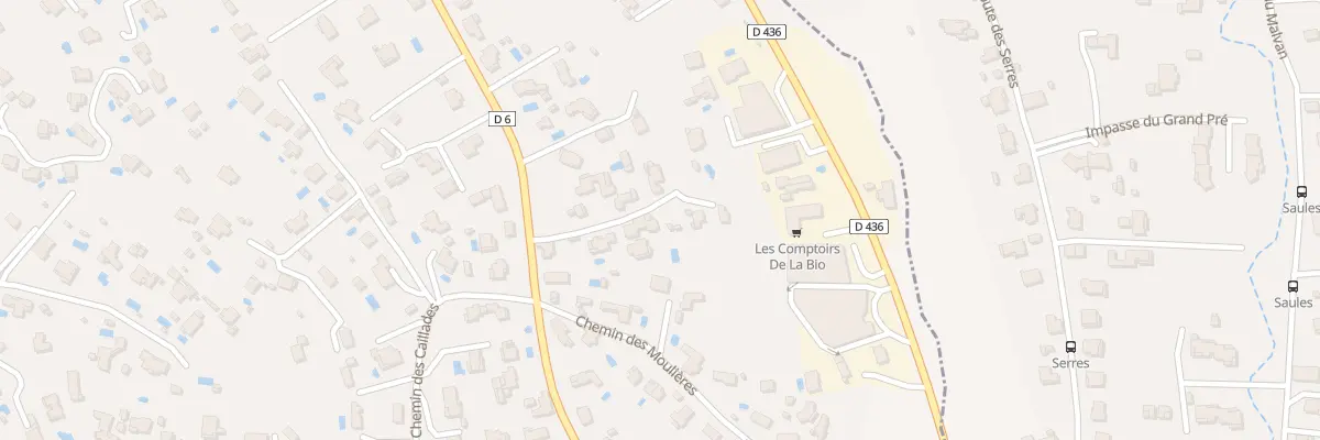 Plan du 1123 Rte de Cagnes à La Colle-sur-Loup