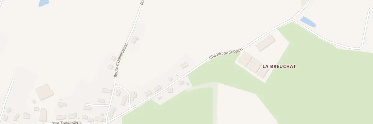 Plan du 13 Che de Seppois à Réchésy
