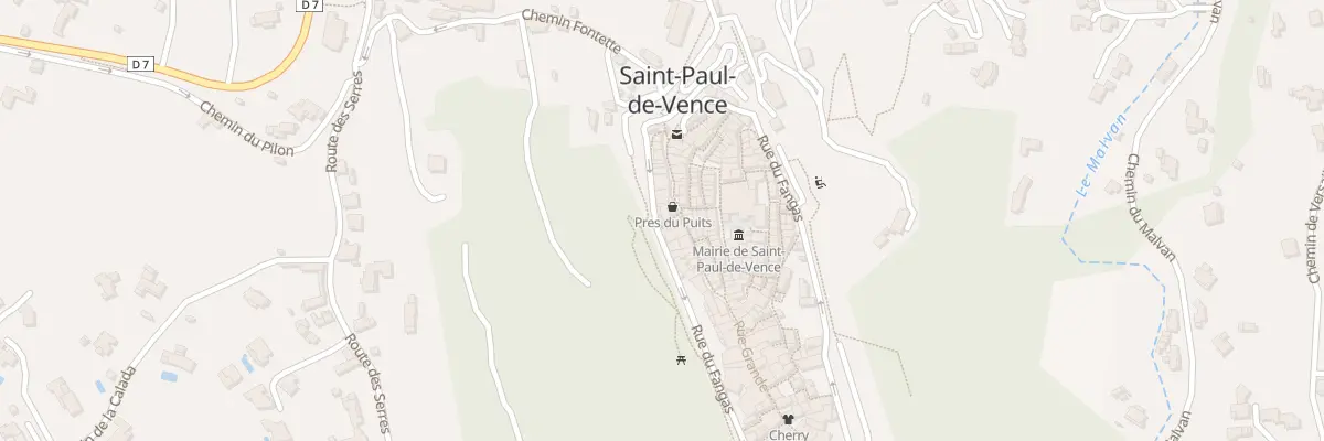 Plan du 5041 Saint Paul à Saint-Paul-de-Vence