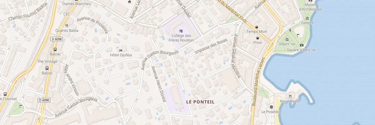 Plan du 13 Imp des Roses à Antibes