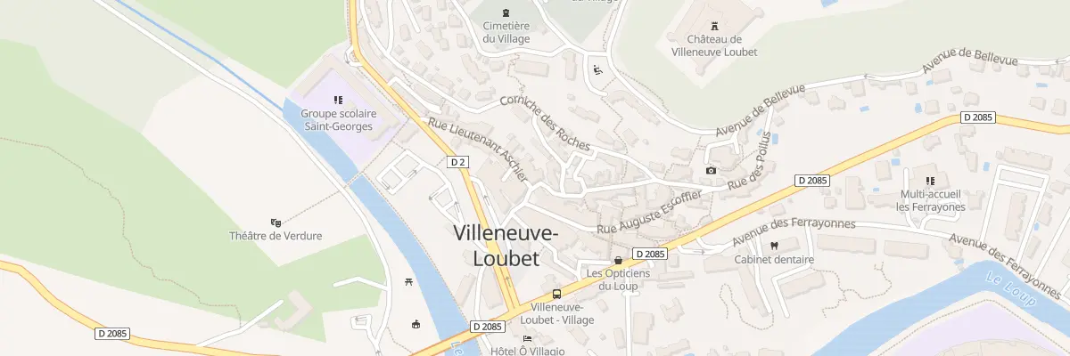 Plan du 1T Rue des Poilus à Villeneuve-Loubet