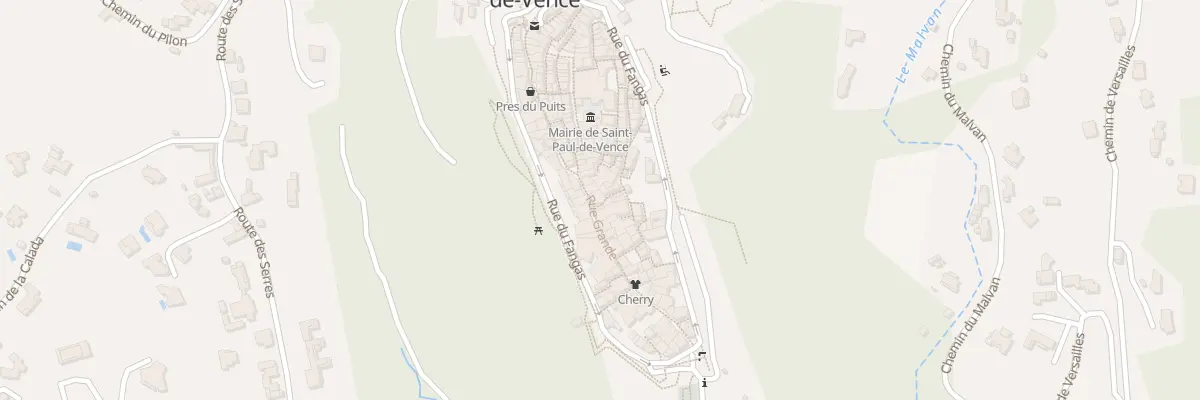 Plan du 47 Rue Grande à Saint-Paul-de-Vence
