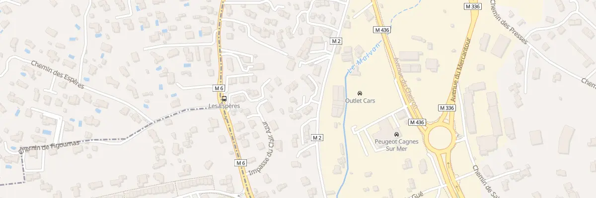 Plan du 45 Rue de la Grange Rimade à Cagnes-sur-Mer
